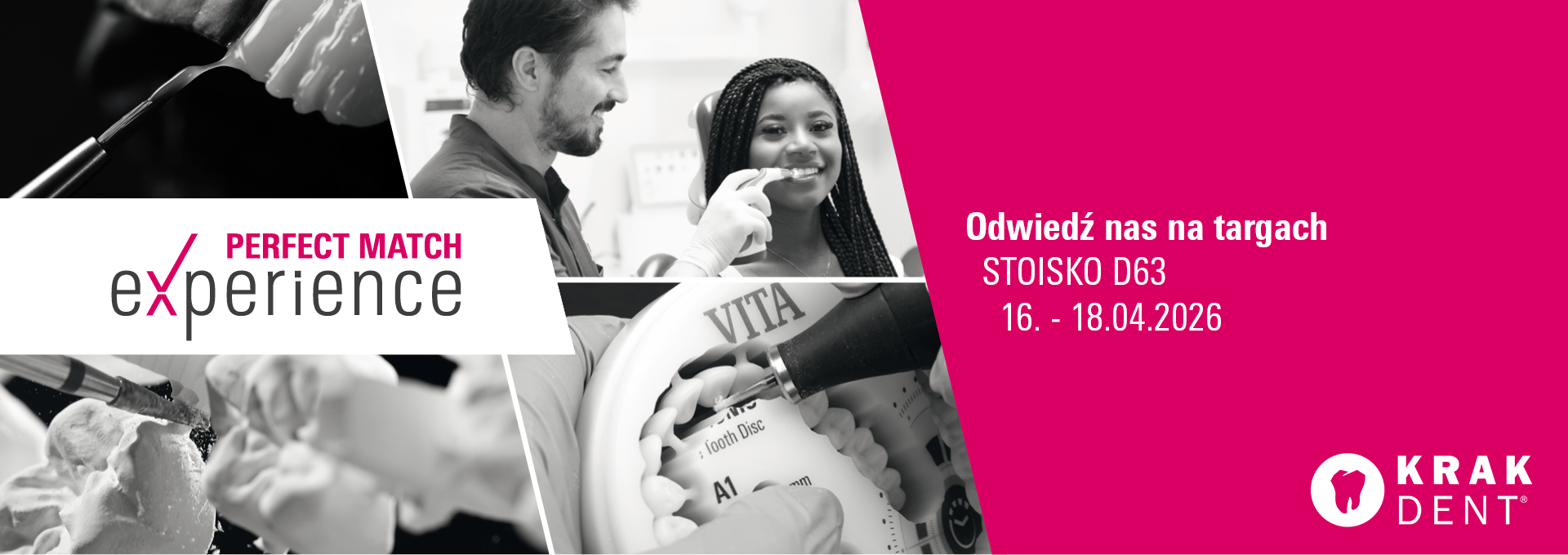 Odwiedź nas na targach STOISKO D63, 16. - 18.04.2026