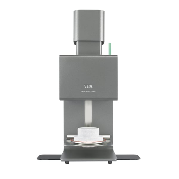 Dental furnace VITA VACUMAT 6000 MP with integrated pressing technology.