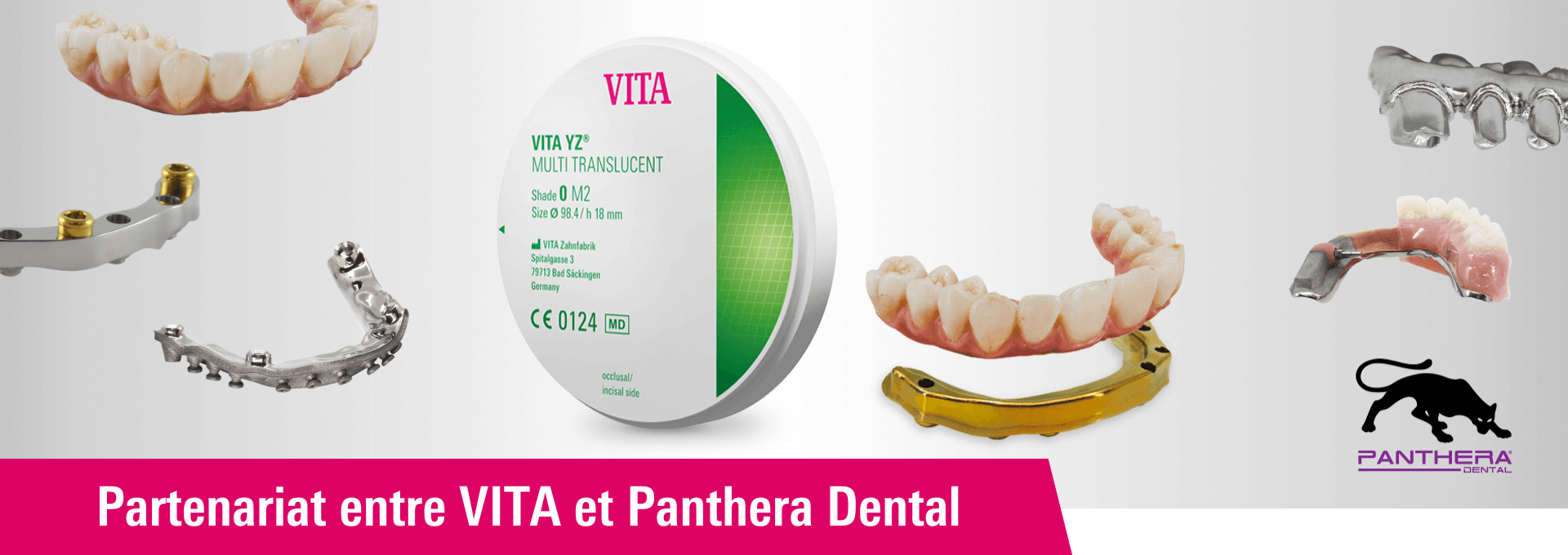 Partenariat entre VITA et Panthera Dental