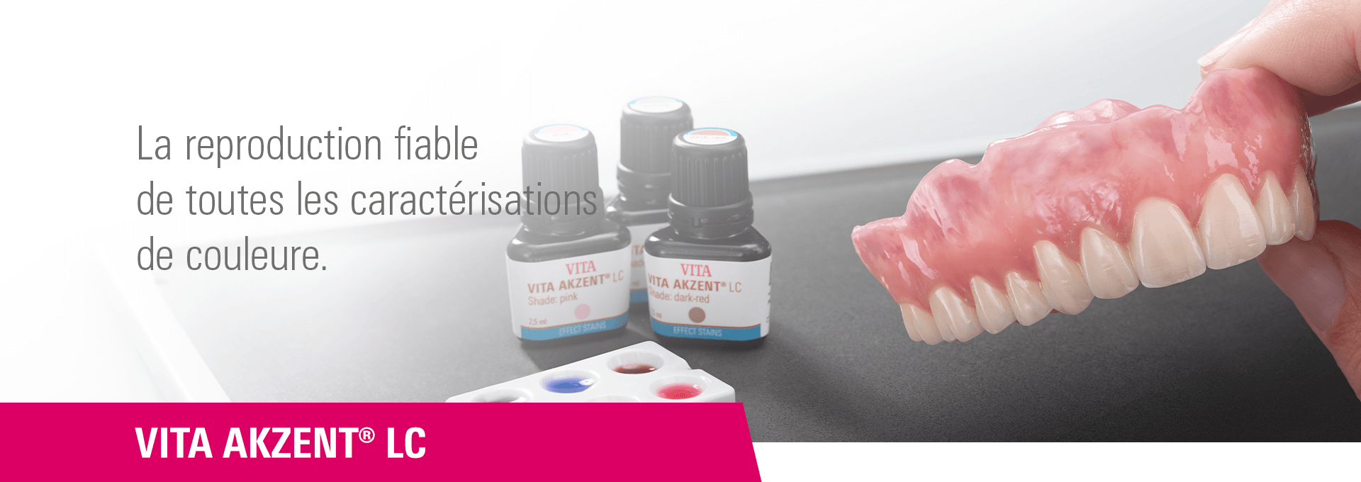 VITA AKZENT LC - La reproduction fiable de toutes les caractérisations de couleurs