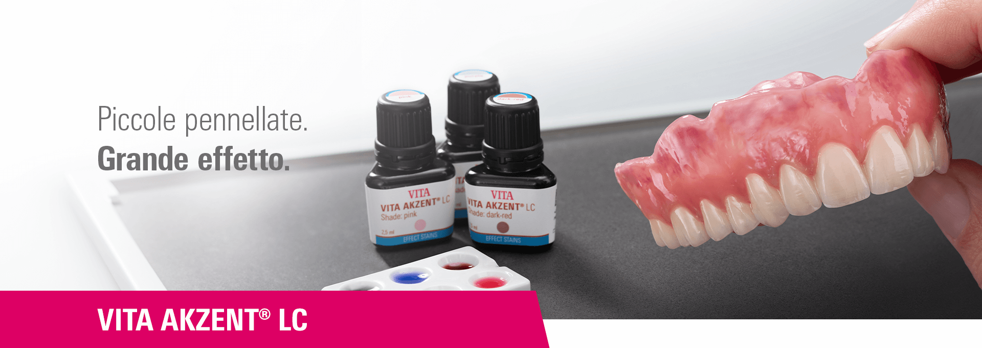 VITA AKZENT LC - La riproduzione sicura di tutte le sfaccettature cromatiche.