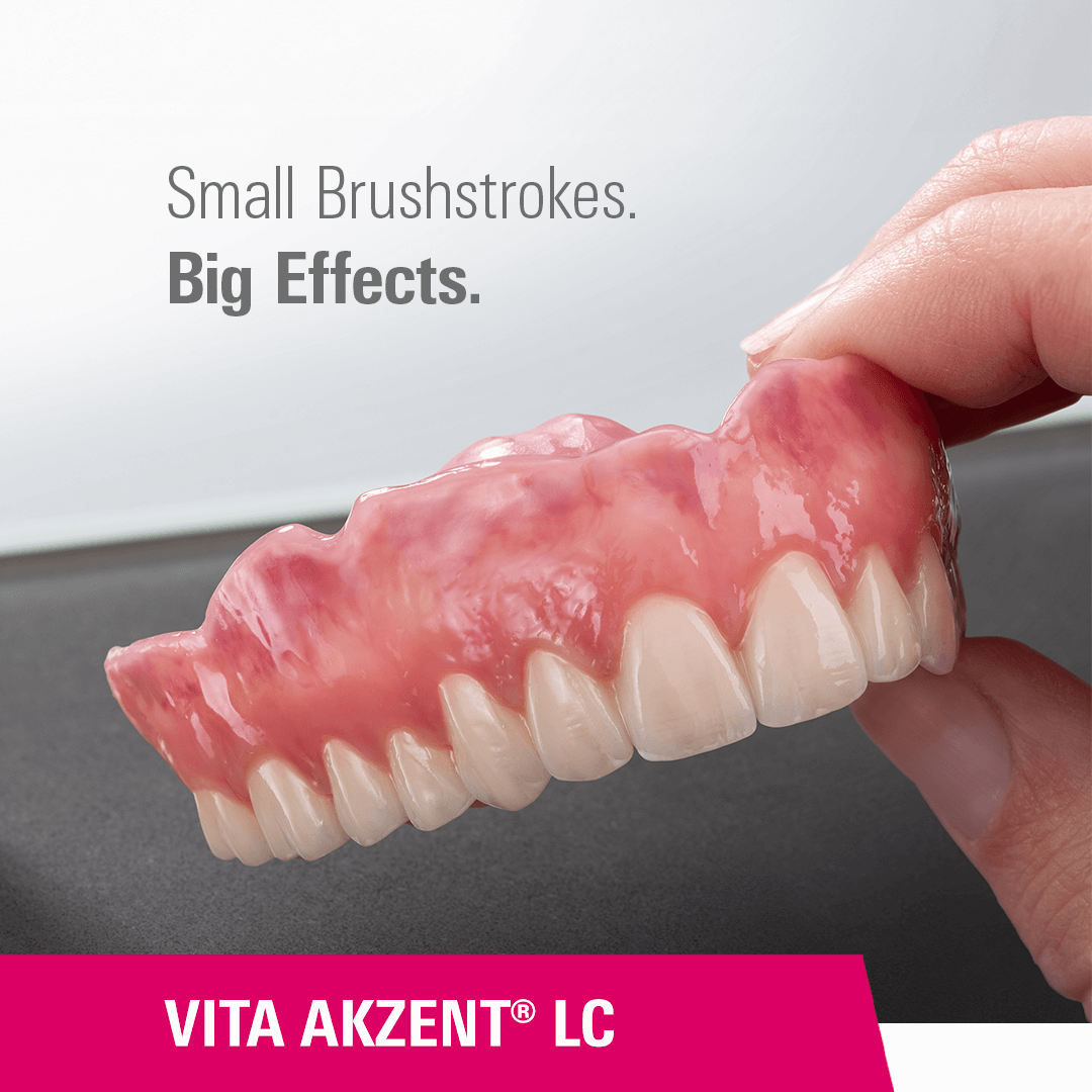 VITA AKZENT LC - Reliable reproduction of all shade nuances.