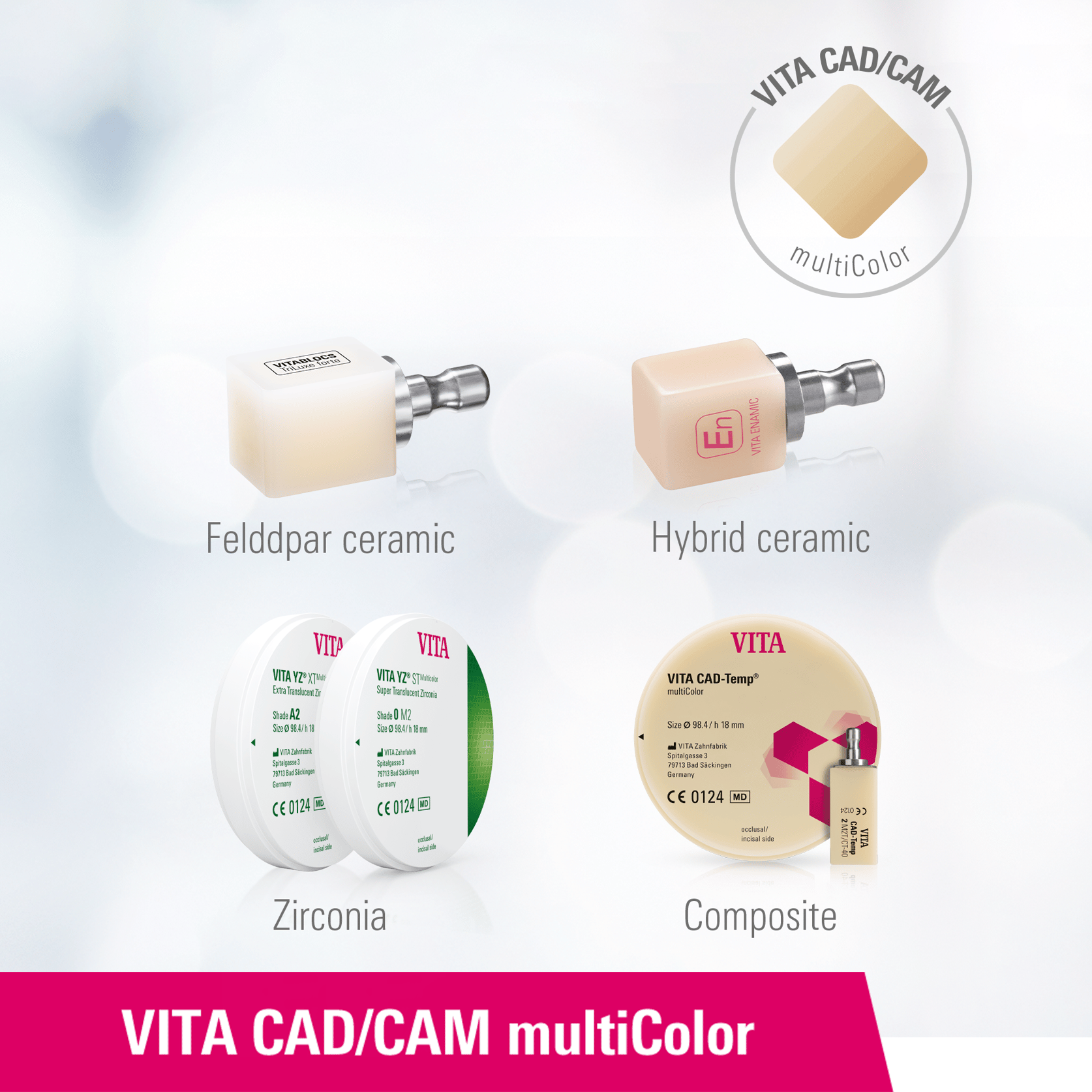 VITA CAD/CAM multiColor