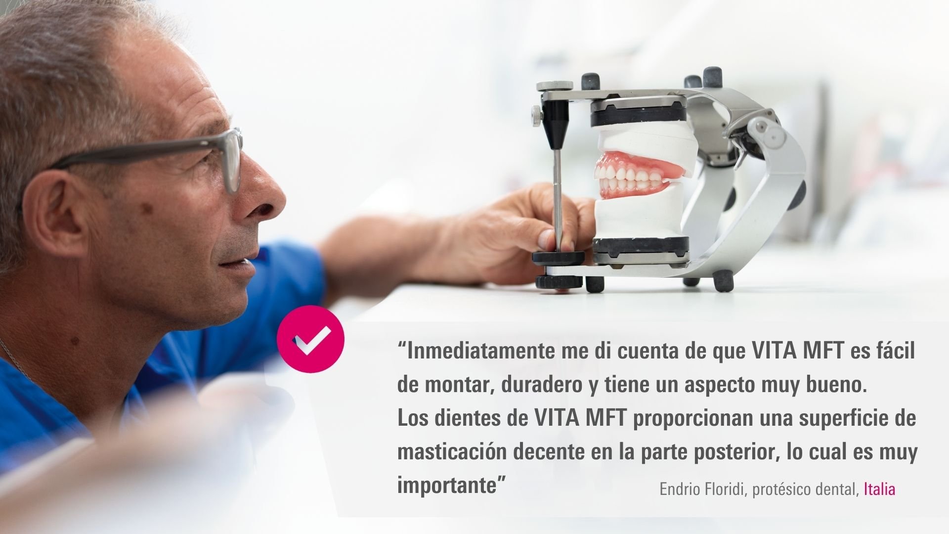VITA MFT. Endrio Floridi, protésico dental, Italia