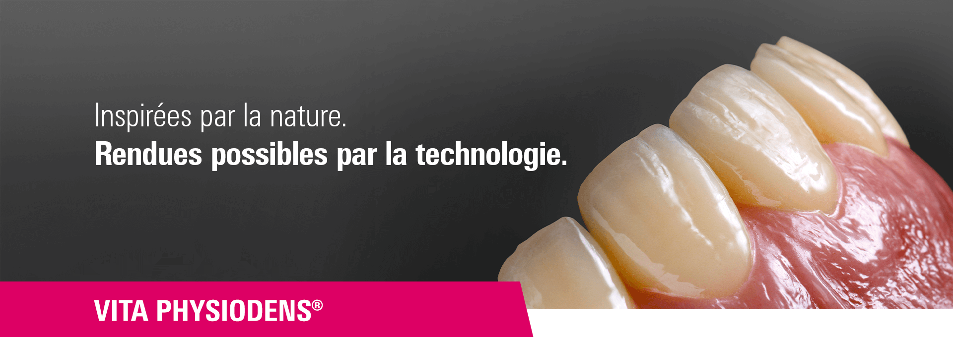 VITA PHYSIODENS - Inspirées par la nature. Rendues possibles par la technologie.