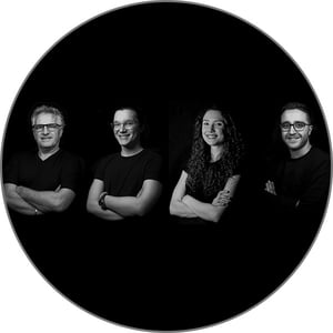 Norbert Wichnalek, Lukas Wichnalek, Patricia Strimb und Arbnor Saraci