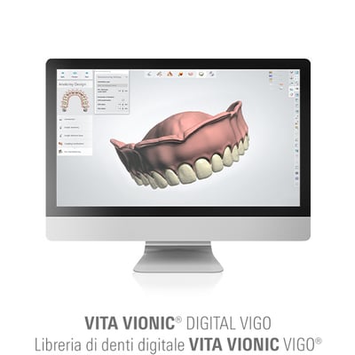 VITA VIONIC® DIGITAL VIGO, Libreria di denti digitale VITA VIONIC VIGO®