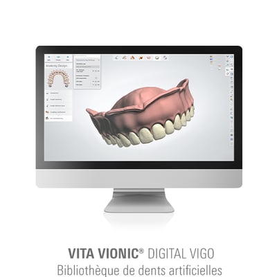  VITA VIONIC® DIGITAL VIGO Bibliothèque de dents artificielles