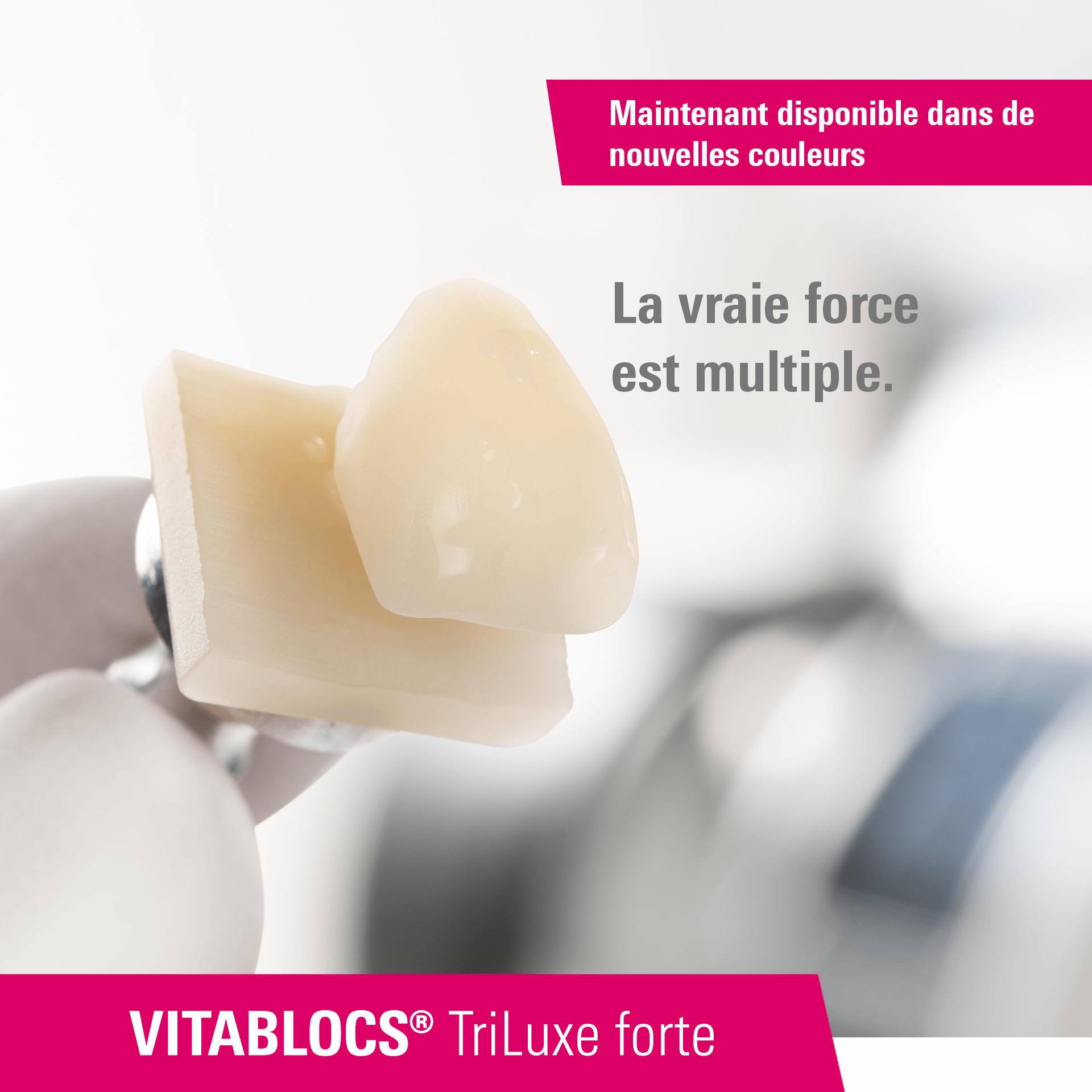 VITABLOCS TriLuxe forte - La vraie force est multiple.