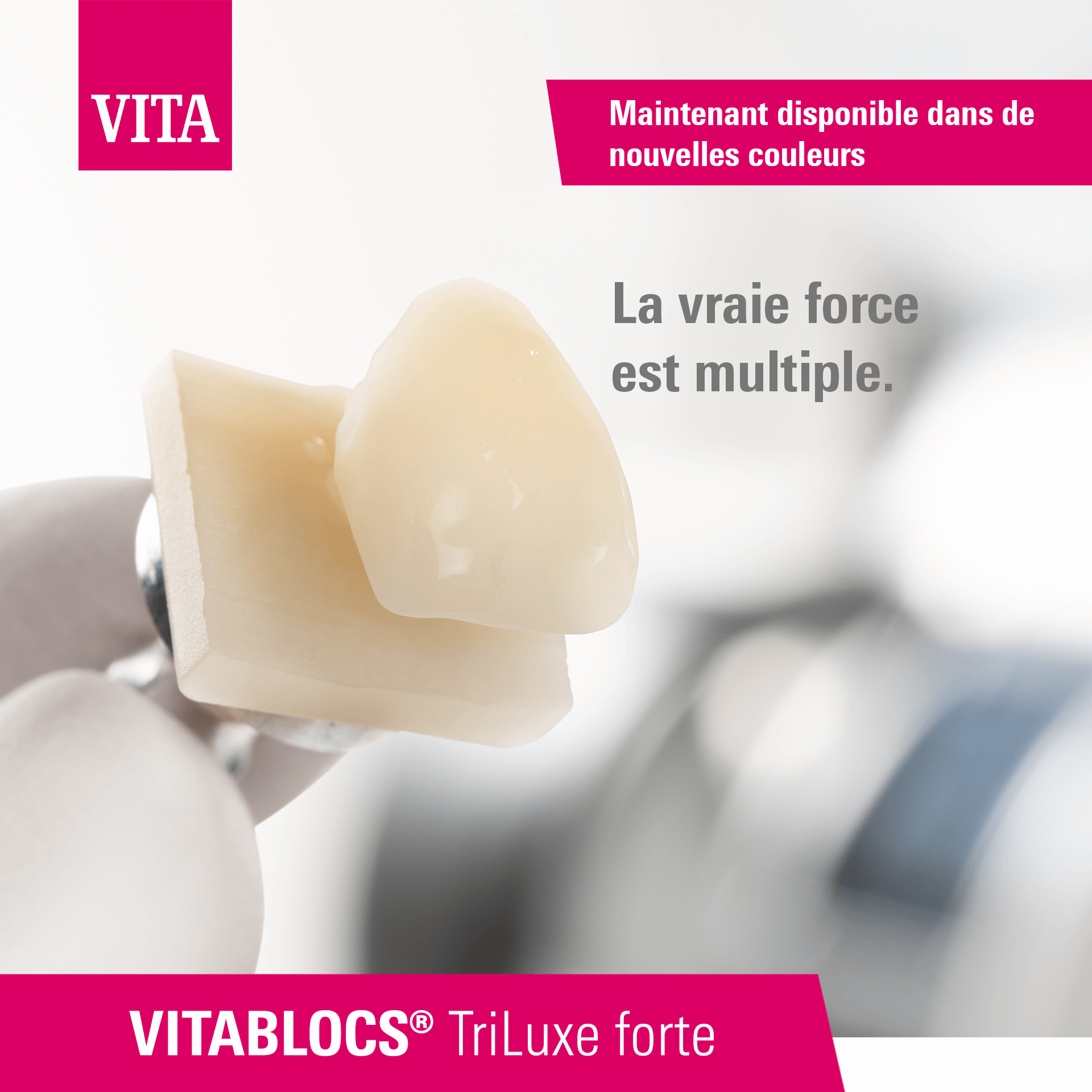 VITABLOCS TriLuxe forte - La vraie force est multiple.