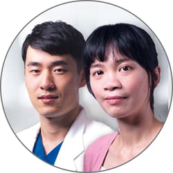 Dr. Mon Li y Protésica dental Sally Hsieh, CEREC Asia, Taipéi, Taiwán