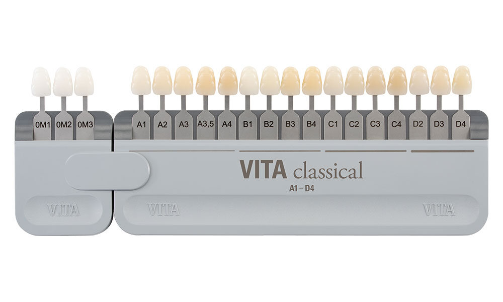 VITA classical Farbskala A1 - D4 mit Bleached Shades