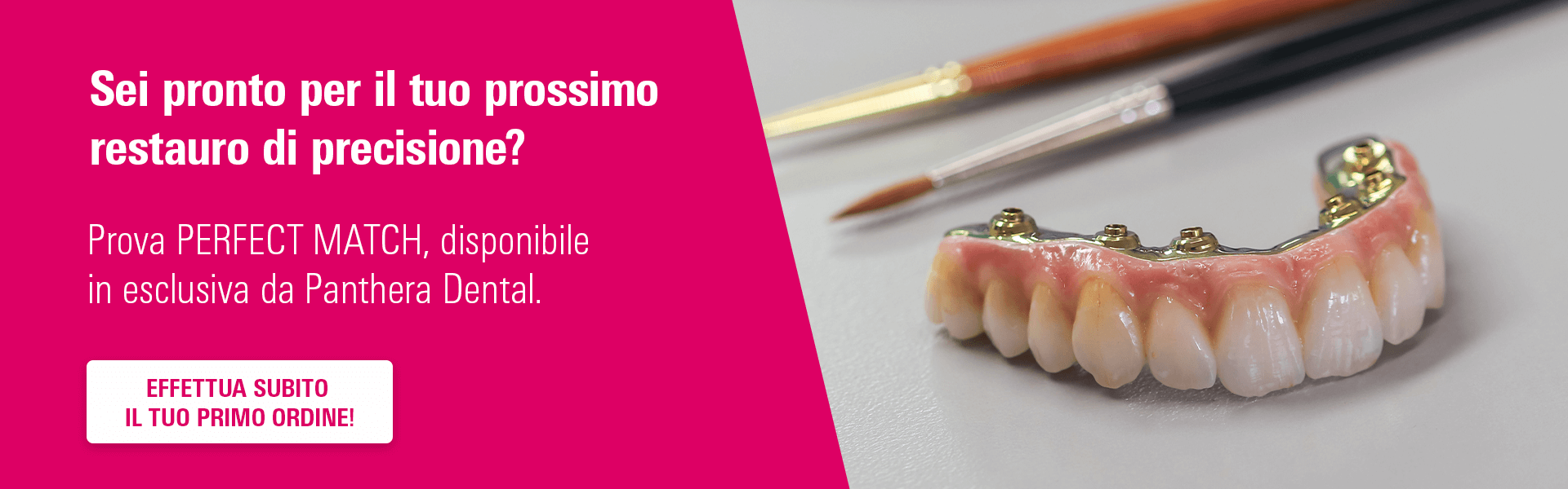 EFFETTUA SUBITO IL TUO PRIMO ORDINE!