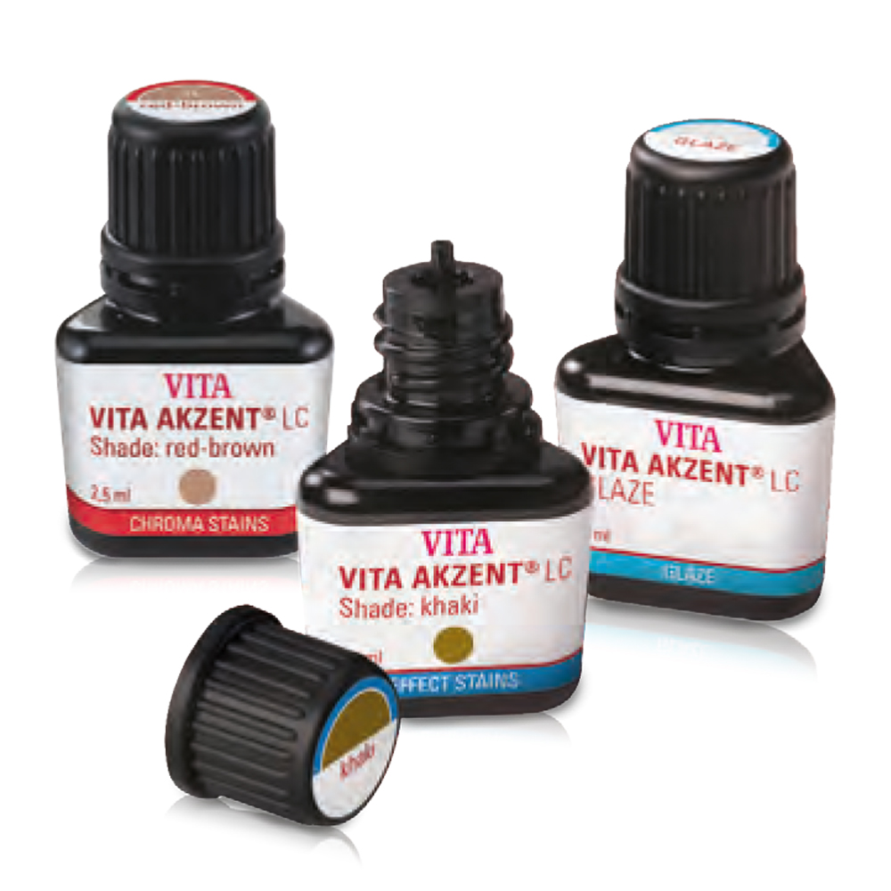 VITA AKZENT LC | La reproduction fiable de toutes les caractérisations de couleurs.