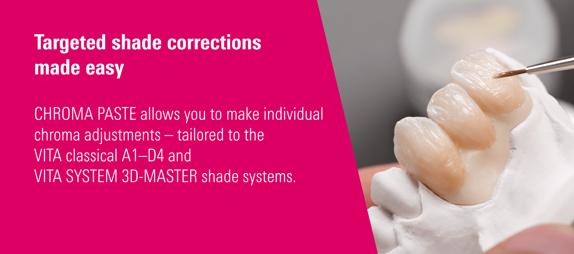 Targeted shade corrections made easy