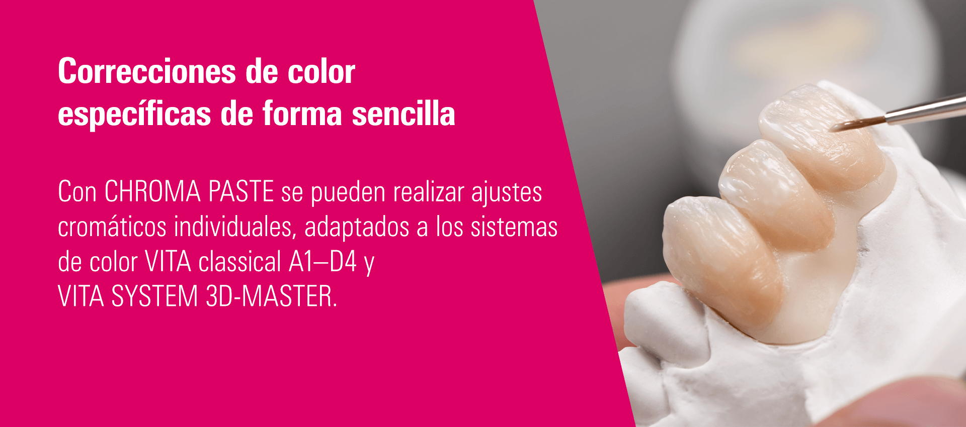 Correcciones de color específicas de forma sencilla
